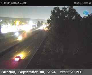 SB 5 at Dairy Mart Rd.