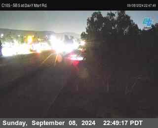 SB 5 at Dairy Mart Rd.