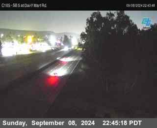 SB 5 at Dairy Mart Rd.