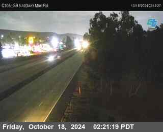 SB 5 at Dairy Mart Rd.