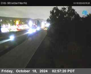 SB 5 at Dairy Mart Rd.