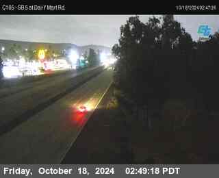 SB 5 at Dairy Mart Rd.