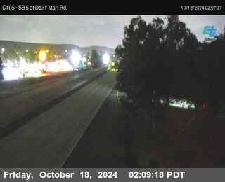 SB 5 at Dairy Mart Rd.