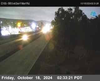 SB 5 at Dairy Mart Rd.