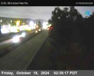 SB 5 at Dairy Mart Rd.