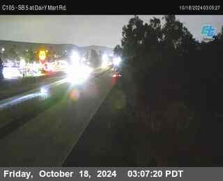 SB 5 at Dairy Mart Rd.