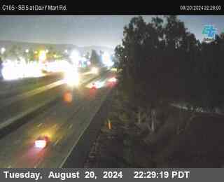 SB 5 at Dairy Mart Rd.