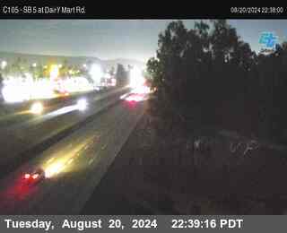 SB 5 at Dairy Mart Rd.