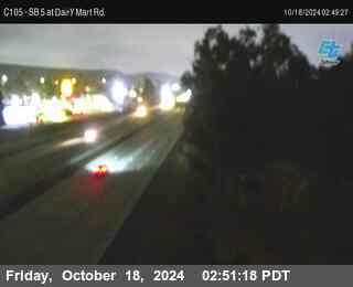 SB 5 at Dairy Mart Rd.