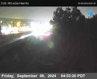 SB 5 at Dairy Mart Rd.