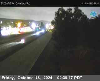 SB 5 at Dairy Mart Rd.