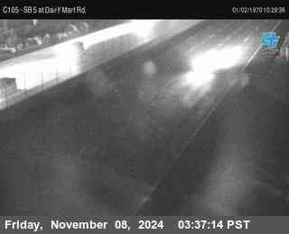 SB 5 at Dairy Mart Rd.