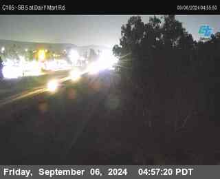 SB 5 at Dairy Mart Rd.