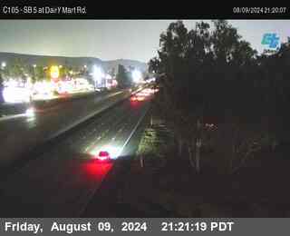 SB 5 at Dairy Mart Rd.