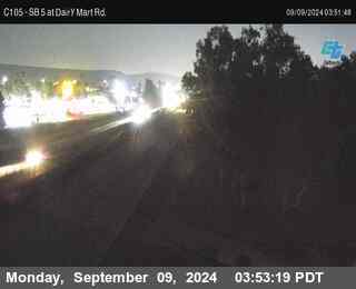 SB 5 at Dairy Mart Rd.