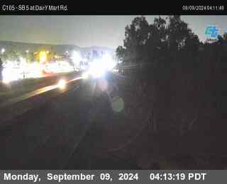 SB 5 at Dairy Mart Rd.