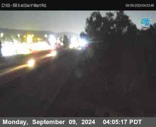 SB 5 at Dairy Mart Rd.