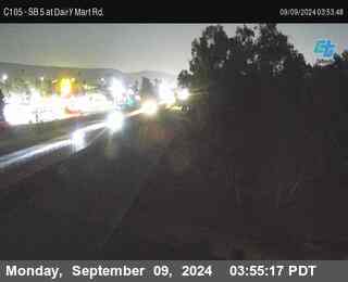 SB 5 at Dairy Mart Rd.