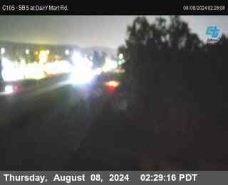 SB 5 at Dairy Mart Rd.