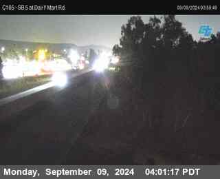 SB 5 at Dairy Mart Rd.