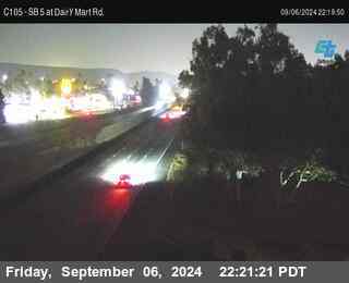 SB 5 at Dairy Mart Rd.