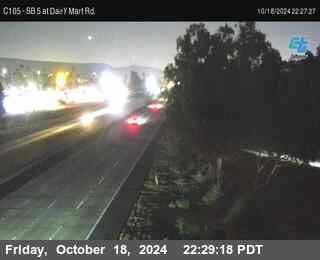 SB 5 at Dairy Mart Rd.