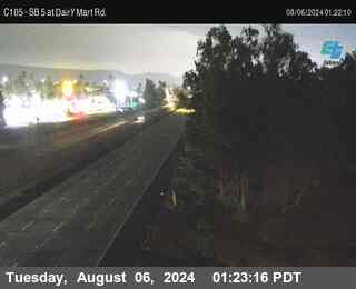 SB 5 at Dairy Mart Rd.