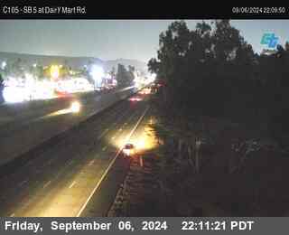 SB 5 at Dairy Mart Rd.