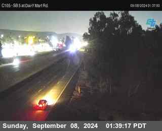 SB 5 at Dairy Mart Rd.