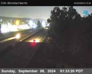 SB 5 at Dairy Mart Rd.