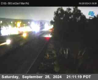 SB 5 at Dairy Mart Rd.