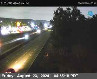 SB 5 at Dairy Mart Rd.