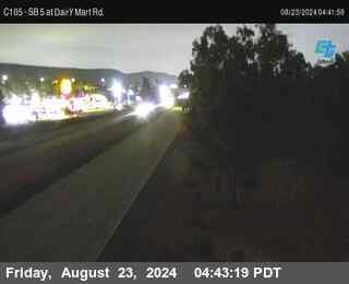 SB 5 at Dairy Mart Rd.