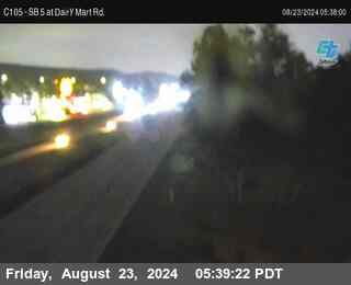 SB 5 at Dairy Mart Rd.