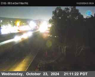 SB 5 at Dairy Mart Rd.