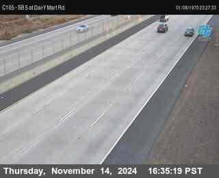 SB 5 at Dairy Mart Rd.