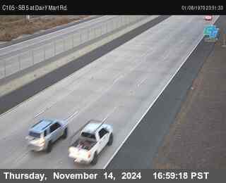 SB 5 at Dairy Mart Rd.