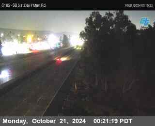 SB 5 at Dairy Mart Rd.