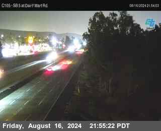 SB 5 at Dairy Mart Rd.