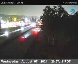 SB 5 at Dairy Mart Rd.