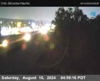 SB 5 at Dairy Mart Rd.