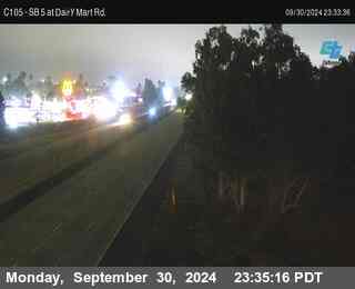 SB 5 at Dairy Mart Rd.