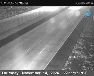 SB 5 at Dairy Mart Rd.