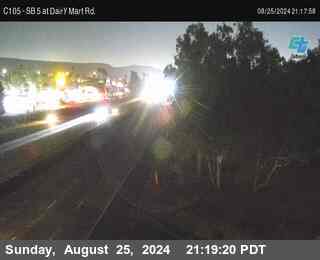 SB 5 at Dairy Mart Rd.