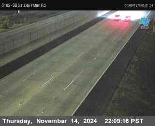 SB 5 at Dairy Mart Rd.