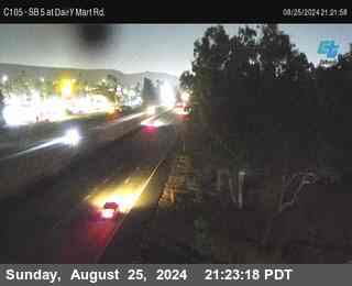 SB 5 at Dairy Mart Rd.