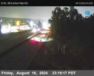 SB 5 at Dairy Mart Rd.