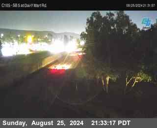 SB 5 at Dairy Mart Rd.