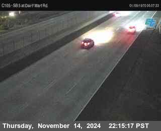 SB 5 at Dairy Mart Rd.