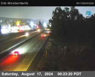 SB 5 at Dairy Mart Rd.